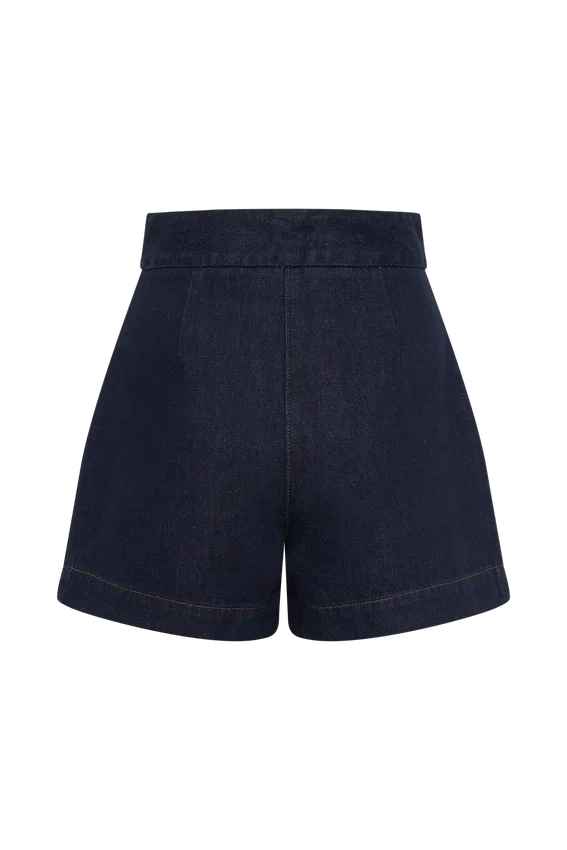 Abel Denim Shorts – Indigo Blue Abel Denim Shorts – Indigo Blue