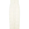 Aeline Strapless Crochet Knit Top – Ivory