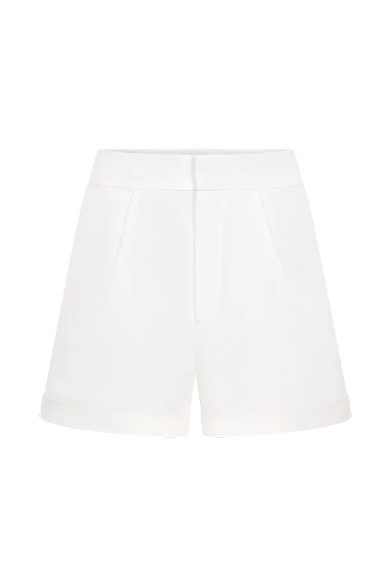 Aldea Cotton Shorts – White Aldea Cotton Shorts – White