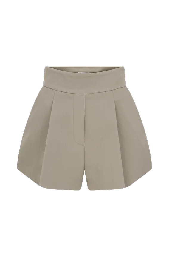 Alden High Waisted Short – Pebble Alden High Waisted Short – Pebble
