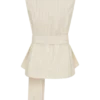 Alina Waist Tie Sleeveless Top – Stripe