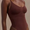 Alyssa Backless Shapewear Bodysuit – Espresso