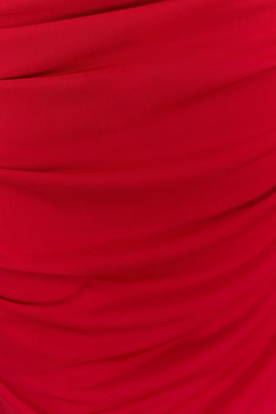 Amandine Ruched Slinky Maxi Dress – Ruby Amandine Ruched Slinky Maxi Dress – Ruby