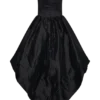 Amelia Bubble Maxi Dress – Black