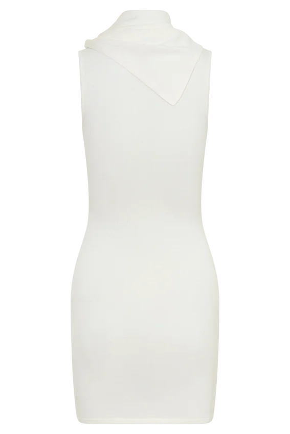 Amilee Scarf Knit Mini Dress – Ivory Amilee Scarf Knit Mini Dress – Ivory