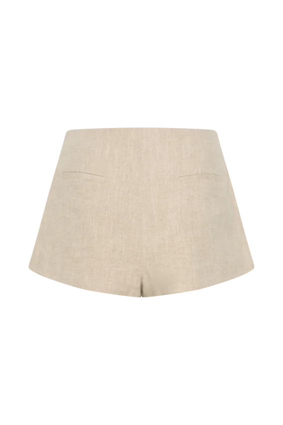 Anahita Linen Short – Natural Anahita Linen Short – Natural