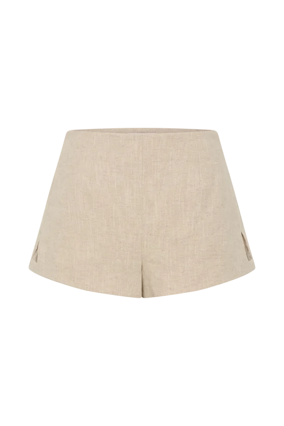 Anahita Linen Short – Natural Anahita Linen Short – Natural