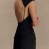 Analia Chiffon Maxi Dress – Black Analia Chiffon Maxi Dress – Black