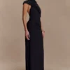 Analia Chiffon Maxi Dress – Black Analia Chiffon Maxi Dress – Black