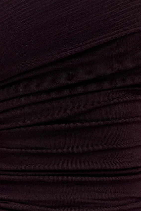 Anna One Shoulder Modal Top – Cacao Brown Anna One Shoulder Modal Top – Cacao Brown
