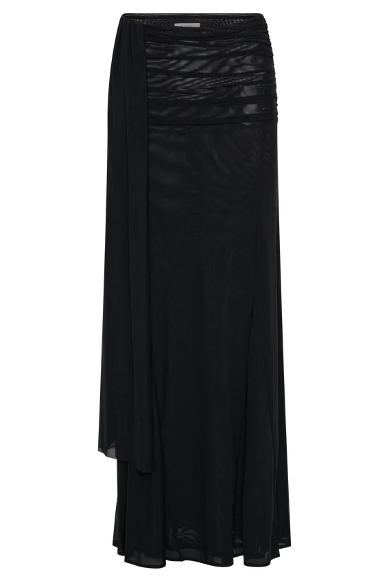 Arna Mesh Maxi Skirt – Black Arna Mesh Maxi Skirt – Black