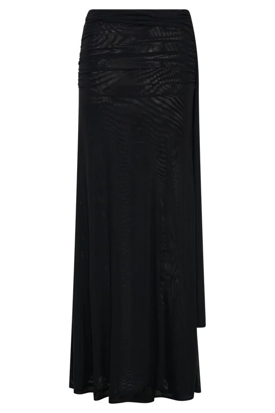 Arna Mesh Maxi Skirt – Black Arna Mesh Maxi Skirt – Black