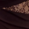 Arra Chiffon And Lace Halter Maxi Dress – Cacao Brown