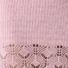 Atlantis Crochet Knit Midi Skirt – Baby Pink