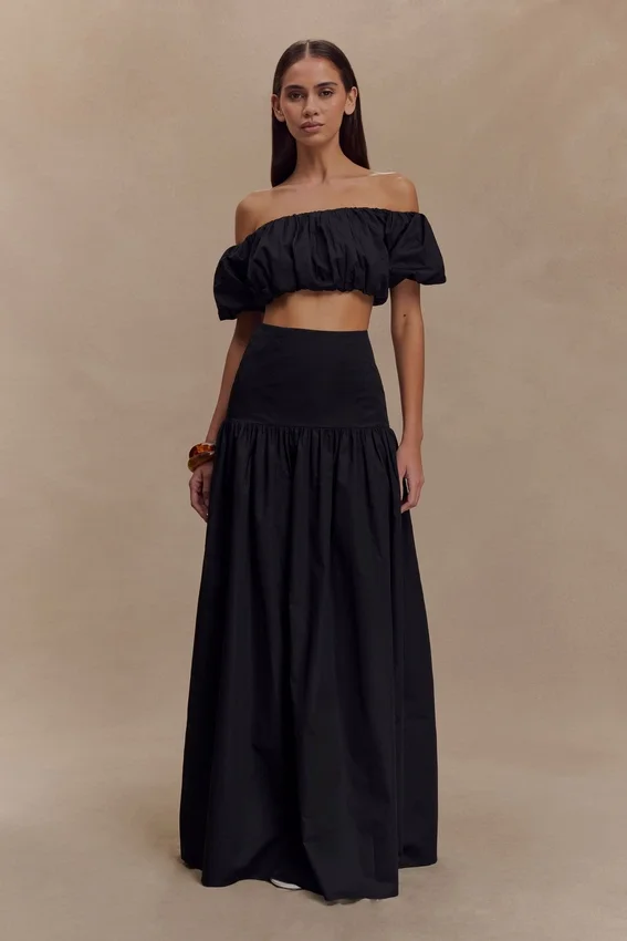 Autumn Maxi Skirt – Black Autumn Maxi Skirt – Black