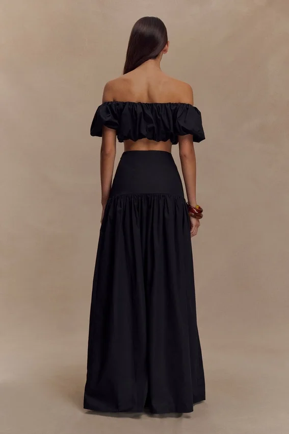Autumn Maxi Skirt – Black Autumn Maxi Skirt – Black