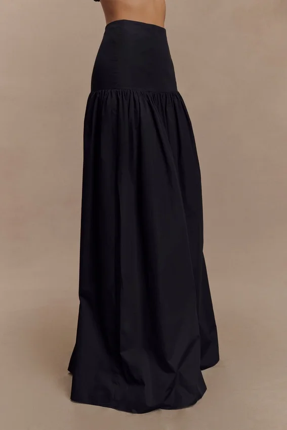 Autumn Maxi Skirt – Black Autumn Maxi Skirt – Black