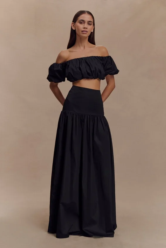 Autumn Maxi Skirt – Black Autumn Maxi Skirt – Black