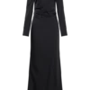 Avery Long Sleeve Maxi Dress – Black