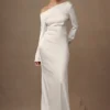 Avery Long Sleeve Maxi Dress – Ivory