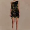 Ayana Cross Back Mini Dress – Velvet Burnout