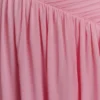 Ayeshya Slinky Asymmetric Maxi Dress – Candy Pink
