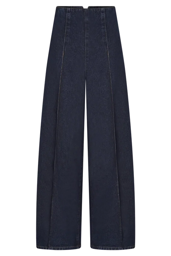 Beatrix High Rise Denim Jeans – Indigo Blue Beatrix High Rise Denim Jeans – Indigo Blue