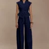 Beatrix High Rise Denim Jeans – Indigo Blue Beatrix High Rise Denim Jeans – Indigo Blue