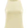 Birdie High Neck Sleeveless Top – Ivory Birdie High Neck Sleeveless Top – Ivory