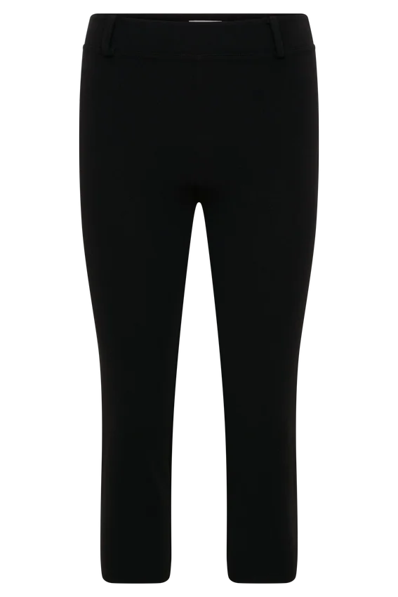 Blanca Stretch Crepe Capri Pants – Black Blanca Stretch Crepe Capri Pants – Black
