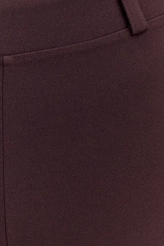 Blanca Stretch Crepe Capri Pants – Chocolate Blanca Stretch Crepe Capri Pants – Chocolate
