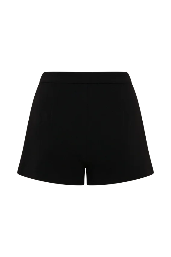 Blanca Stretch Crepe Shorts – Black Blanca Stretch Crepe Shorts – Black