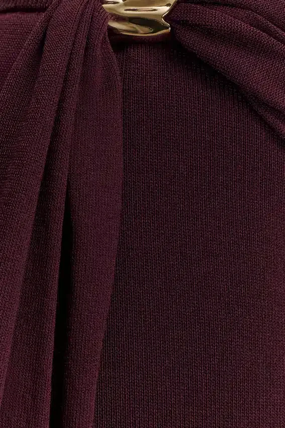Bowie Low Rise Knit Maxi Skirt – Dark Chocolate Bowie Low Rise Knit Maxi Skirt – Dark Chocolate