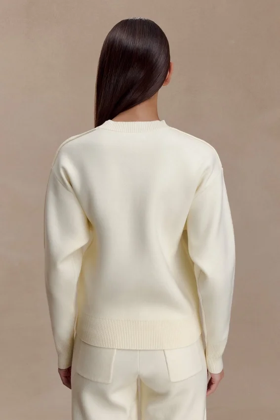 Braxton Cozy Knit Jumper – Ivory Braxton Cozy Knit Jumper – Ivory