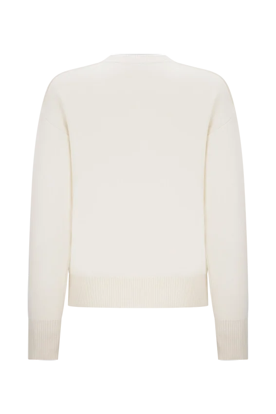 Braxton Cozy Knit Jumper – Ivory Braxton Cozy Knit Jumper – Ivory