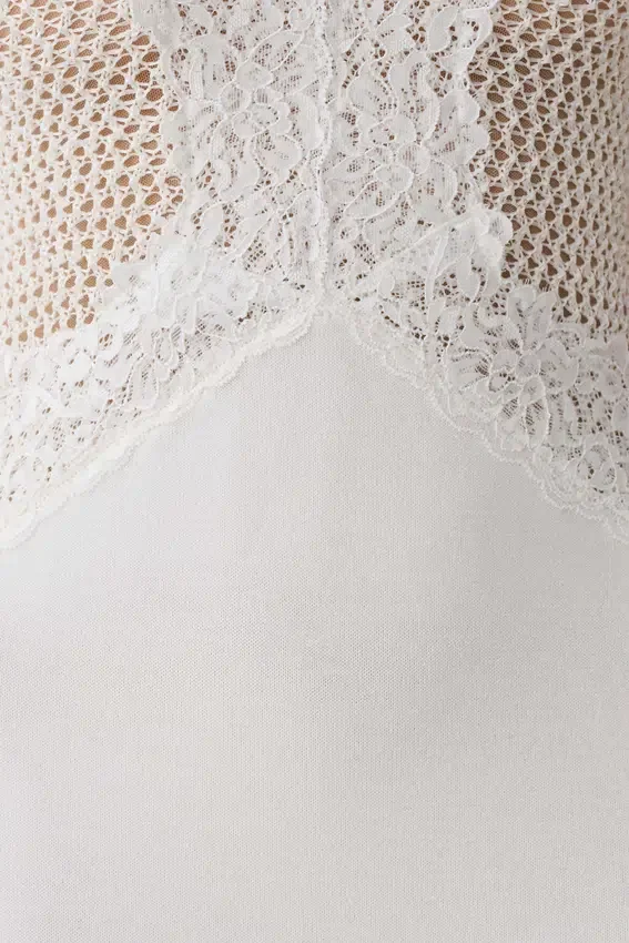 Bray Knit & Lace Maxi Dress – Ivory Bray Knit & Lace Maxi Dress – Ivory
