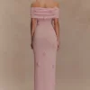 Brynn Orchid Knit Maxi Dress – Pastel Pink Brynn Orchid Knit Maxi Dress – Pastel Pink