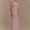Brynn Orchid Knit Maxi Dress – Pastel Pink Brynn Orchid Knit Maxi Dress – Pastel Pink