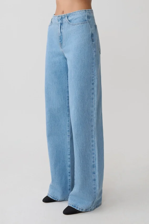 Caitlin Mid Rise Denim Jeans – Classic Blue Caitlin Mid Rise Denim Jeans – Classic Blue