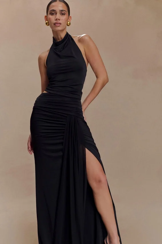 Calandra Slinky Maxi Skirt – Black Calandra Slinky Maxi Skirt – Black