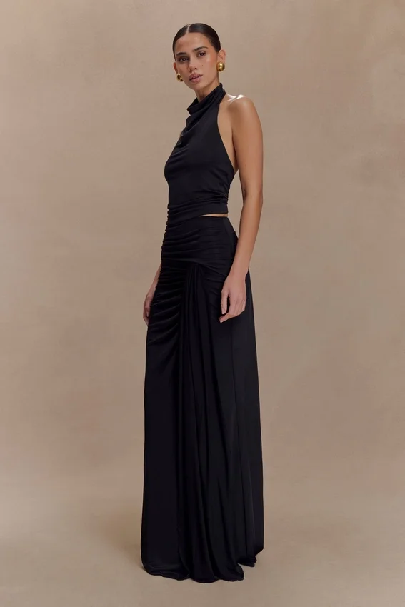 Calandra Slinky Maxi Skirt – Black Calandra Slinky Maxi Skirt – Black