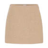 Camilla Boucle Mini Skirt – Light Taupe Camilla Boucle Mini Skirt – Light Taupe
