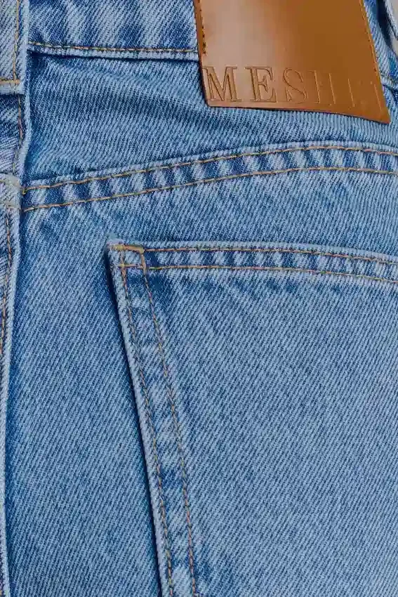 Carlene Cuffed Denim Shorts – Classic Blue Carlene Cuffed Denim Shorts – Classic Blue