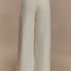 Carmella Embroided Jeans – Ecru