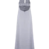 Carolyn Linen Bubble Maxi Dress – Misty Blue Carolyn Linen Bubble Maxi Dress – Misty Blue