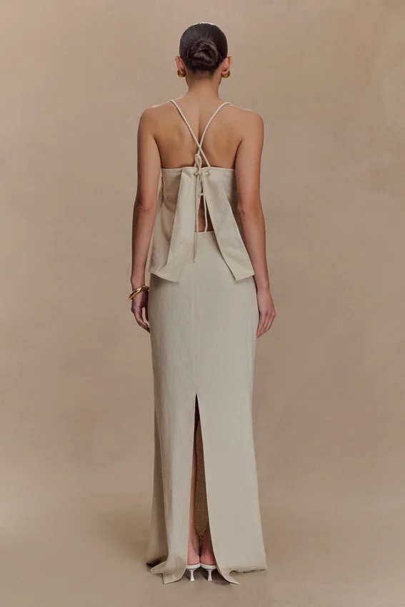Casey Linen Corded Embroidered Linen Top – Natural Casey Linen Corded Embroidered Linen Top – Natural