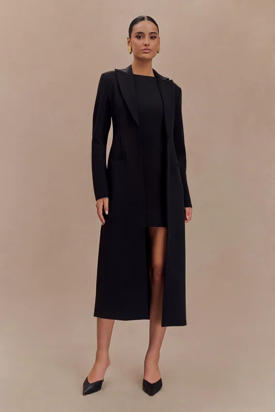 Caviar Suiting Coat – Black Caviar Suiting Coat – Black