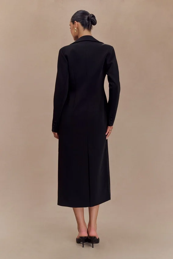Caviar Suiting Coat – Black Caviar Suiting Coat – Black
