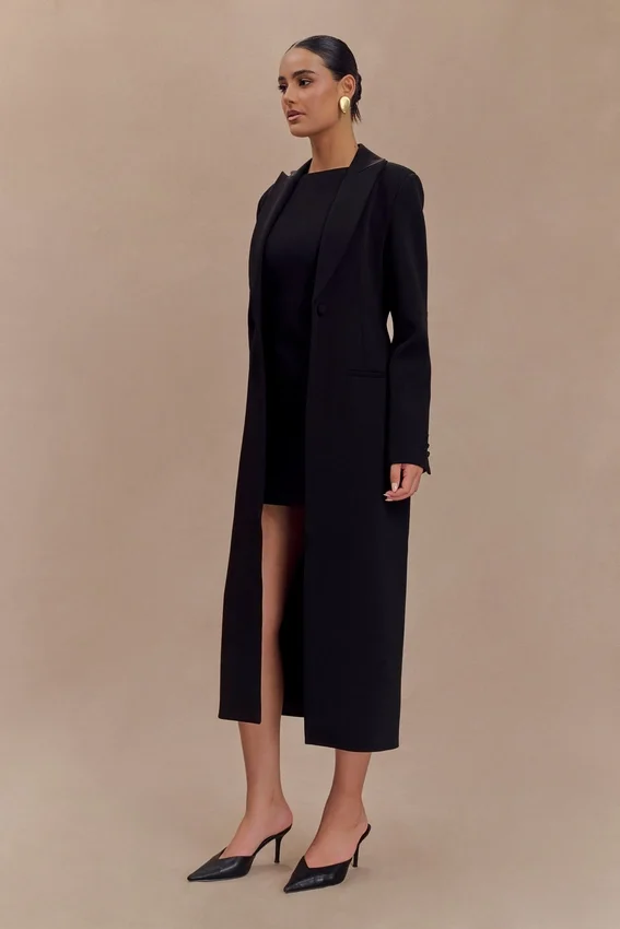 Caviar Suiting Coat – Black Caviar Suiting Coat – Black