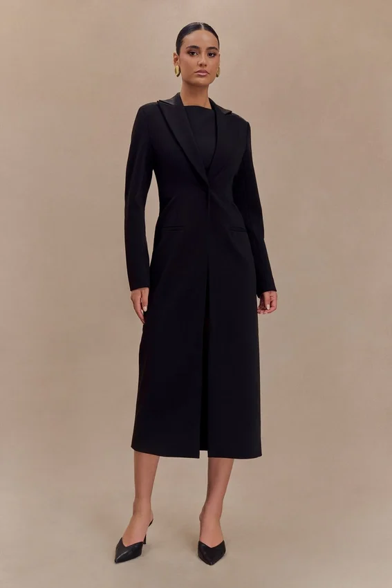 Caviar Suiting Coat – Black Caviar Suiting Coat – Black